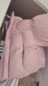 妍莉芬（yanlifen）2025年冬季新款小個(gè)子泡芙羽絨棉服女短款寬松加厚面包服棉衣外套 粉紅色 S 曬單實(shí)拍圖