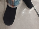 回力雪地靴男棉鞋冬季加絨加厚保暖東北大棉靴男士防寒面包鞋 黑色41  曬單實(shí)拍圖