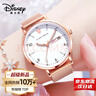 迪士尼（Disney）手表學(xué)生女初中生高中女生機械防水女孩生日禮物中考考試專(zhuān)用 玫瑰金【雙日歷】 曬單實(shí)拍圖