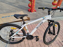 喜德盛山地自行車(chē)黑客350變速車(chē) 21速 （京倉發(fā)貨） 白灰色 25款 15.5寸 曬單實(shí)拍圖