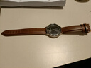 適用dw手表帶真皮原裝男女丹尼爾惠靈頓針扣皮帶牛皮復古通用表鏈 雙面真皮-淺棕色-玫瑰金扣 表盤(pán)接口寬度19MM 曬單實(shí)拍圖