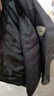 雅鹿輕薄羽絨服男士秋冬季立領(lǐng)白鴨絨外套男休閑純色上衣 黑色 2XL 曬單實(shí)拍圖