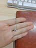 周梵生現貨 培育鉆石項鏈/戒指女S925銀人工人造鉆戒一1克拉女戒送老婆 項鏈【群鑲款】 1克拉【培育鉆 D-E色 VS凈度-NGTC證書(shū)】 曬單實(shí)拍圖