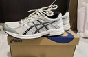 亞瑟士ASICS女鞋舒適透氣跑步鞋緩震回彈跑鞋運動(dòng)鞋 GEL-CONTEND 4 白色/銀色 38 曬單實(shí)拍圖