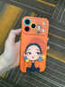 金恒適用蘋(píng)果17promax手機殼新款iPhone17promax可愛(ài)卡通女孩17promax帶掛繩輕奢女神iphone17硅膠軟殼 【星宇橙帶帽女孩+雙扣掛繩】硅膠軟殼-鏡頭保護 iPhone17p 曬單實(shí)拍圖