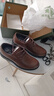 高哥增高鞋男10cm男士商務(wù)正裝皮鞋隱形內增高男鞋8cm真皮鞋子 棕色增高6cm-ZA0529210-16 40 曬單實(shí)拍圖