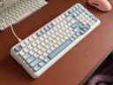邁從（MCHOSE）K99 V3客制化機械鍵盤(pán)無(wú)線(xiàn)藍牙有線(xiàn)三模結構全鍵熱插拔電競游戲辦公筆記本ipad通用 K99 V3 晴空藍-琉光冰淇淋軸 曬單實(shí)拍圖