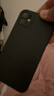 品勝【相機按鍵全包】適用iPhone17手機殼蘋(píng)果17保護套親膚柔性液態(tài)男女款超薄全包軟殼保護套黑色 曬單實(shí)拍圖