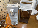 北鼎臺式即熱飲水機辦公室桌面飲水機DS95速熱飲水機智能飲水機一體機S125 【松露白】DS95+水瓶座 即熱型 直連5L以下桶裝水 曬單實(shí)拍圖