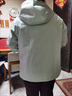 風(fēng)衣外套女春秋短款2026新款長(cháng)袖薄款百搭連帽小香風(fēng)雙層夾克上衣 淺綠色 M 建議90-105斤 曬單實(shí)拍圖