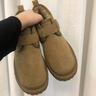 大王椰子雪地靴男士冬季棉鞋哈爾濱加絨保暖皮毛一體防水防滑戶(hù)外男靴子女 甘草色 【輪胎底】抗寒零下30度 42 曬單實(shí)拍圖