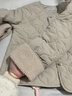 絲柏舍寬松款棉服2025冬裝新款女裝單排扣壓線(xiàn)保暖棉衣外套 曬單實(shí)拍圖