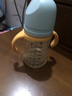 吸管奶瓶6個(gè)月1-2-3歲以上寶寶直飲奶瓶嬰兒吸管杯喝奶重力球防漏 藍色 240ml +奶嘴+鴨嘴+吸嘴 曬單實(shí)拍圖