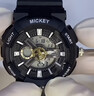 迪士尼（Disney）手表學(xué)生男初高中生機械兒童防水鬧鐘男生18歲青少年電子手表 星際戰艦-純黑【贈模特手鏈】 曬單實(shí)拍圖