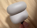 漫步者（EDIFIER）FitBuds Pro真無(wú)線(xiàn)主動(dòng)降噪藍牙耳機太空艙入耳式低延遲輕奢學(xué)生音樂(lè )游戲運動(dòng)禮物適配于蘋(píng)果華為 【皮革紋理設計】晨曦白+收納袋 曬單實(shí)拍圖