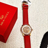 海鷗手表女士機械表鋒芒系列時(shí)尚鏤空國表403 319.15.6120KL（紅帶） 曬單實(shí)拍圖