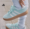 adidas「T頭鞋」BARREDA板鞋德訓鞋男女阿迪達斯輕運動(dòng) 薄荷綠/漢玉白/樹(shù)脂黃   38 曬單實(shí)拍圖