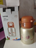 蘇泊爾（SUPOR）兒童保溫杯水杯上學(xué)水壺學(xué)生開(kāi)學(xué)吸管杯直飲純鈦內膽 KCV50CN20 曬單實(shí)拍圖