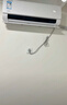 美的空調 酷省電 大1.5匹新一級能效變頻 純銅管 臥室節能壁掛式空調掛機國家補貼KFR-35GW/N8KS1-1Q 曬單實(shí)拍圖