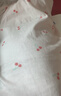 戴維貝拉（DAVE＆BELLA）夏季男女寶寶連體衣新生兒嬰兒連身衣棉質(zhì)短爬服DBM17793櫻桃印花 曬單實(shí)拍圖