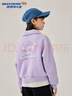 Skechers斯凱奇秋季新款女童甜美可愛(ài)運動(dòng)衛衣開(kāi)胸拉鏈短款童服L325G010 曬單實(shí)拍圖