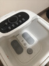 海爾（Haier）泡腳桶全自動(dòng)軟膠按摩足浴盆恒溫加熱小管家殺菌足浴桶洗腳盆送年貨情人節長(cháng)輩生日禮物HQY-J631W 曬單實(shí)拍圖