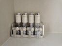 家の物語(yǔ)（KATEI STORY）日本防潮調料罐密封鹽罐調料盒玻璃家用廚房高端調味料罐調味瓶罐 【9件套】油壺*4+調料罐*4+收納架-送標簽 曬單實(shí)拍圖