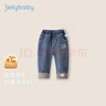 JELLYBABY[抗菌遠紅外]女童直筒牛仔褲寶寶秋冬加絨小童新款休閑褲小童長(cháng)褲 曬單實(shí)拍圖