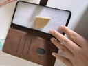 羅璐鷗紅米note15Pro手機殼翻蓋保護套小米note15壓花雙面皮套Pro+外殼插卡錢(qián)包款支架全包磁吸扣防摔款 【咖啡色】+同款皮繩 紅米note15 Pro 曬單實(shí)拍圖