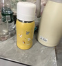 膳魔師（THERMOS）兒童開(kāi)學(xué)必備吸管保溫杯直飲水杯小學(xué)生大水壺貓狗系列3歲550ml粉 曬單實(shí)拍圖