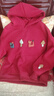 布丁哈魯女童立體公仔連帽衛衣冬季新品中大童加絨保暖紅衛衣兒童可愛(ài)上衣 曬單實(shí)拍圖