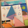 美樂(lè )童年七巧板拼圖磁性磁吸磁力積木教具早教幼兒園3-6歲兒童生日禮物 曬單實(shí)拍圖