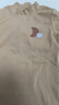 巴厘小豬寶寶打底衫男童春秋T恤兒童半高領(lǐng)衣服秋冬加絨保暖內搭女童上衣 麥穗黃 100 曬單實(shí)拍圖