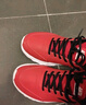 安踏男鞋運動(dòng)鞋2025新款冬季男士休閑鞋皮面跑步鞋子 大紅5529 40 曬單實(shí)拍圖
