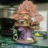 若態(tài)若來(lái)櫻花樹(shù)屋diy小屋手工立體拼圖拼裝積木兒童玩具生日禮物女生 曬單實(shí)拍圖