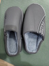 冬季棉拖鞋男款特大碼2025新款家居用室內防滑保暖棉鞋加絨厚底 TB-8856灰色 42-43 【適合41-42腳】 曬單實(shí)拍圖