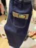 嘟嘟家[抗褪色]寶寶牛仔褲秋裝時(shí)尚男童褲子兒童長(cháng)褲女童童裝 牛仔藍110 曬單實(shí)拍圖