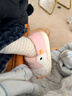 牧童兒童棉拖鞋女冬季加絨卡通小鴨子室內鞋男寶寶保暖棉鞋 甜粉鴨170 曬單實(shí)拍圖