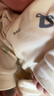 童顏嬰兒連體衣春秋冬季純棉新生兒衣服初生寶寶蝴蝶哈衣和尚服 2件套 曬單實(shí)拍圖