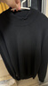 杉杉[加厚款550g大碼]100%純羊毛衫男士秋冬季打底針織衫圓領(lǐng)套頭毛衣 曬單實(shí)拍圖