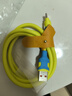 適用華為快充typec數據線(xiàn)卡通可愛(ài)背帶褲華為p70/mate60/nova11榮耀手機平板筆記本快充線(xiàn)車(chē)載耐用 黃色 1米 曬單實(shí)拍圖