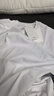 拇指白小T二代水光短袖T恤男女26春夏新品三防純棉白小丅 白色男款 S 曬單實(shí)拍圖