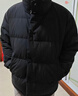 海瀾之家（HLA）羽絨服男馬年賀歲系列立領(lǐng)大碼外套男冬季 黑色1B L 175/92A 推薦140-160斤 曬單實(shí)拍圖