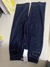 香影直筒牛仔褲女高腰2025冬季新款休閑藏青寬松天絲棉闊腿長(cháng)褲子 藏青 M 160/64A/95-110斤 曬單實(shí)拍圖