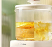 美的（Midea）0膠水全玻璃全自動(dòng)養生壺 1L大容量辦公室多功能茶漏煮茶壺 燒水壺恒溫可煮小米 0膠水全玻璃 1L 【智能燉煮程序】 曬單實(shí)拍圖