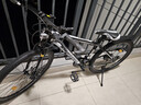 金武端自行車(chē)成人山地車(chē)公路賽車(chē)單車(chē)騎行變速超輕越野中學(xué)生初中青少年 頂配版-輻條輪-黑白色 26寸21速 曬單實(shí)拍圖