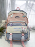 viney新款書(shū)包女大容量小學(xué)1-6年紀初中高中大學(xué)生高顏值輕便雙肩包 【紫色】女生實(shí)用走心 百搭洋氣休閑旅行背包 曬單實(shí)拍圖