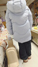 笛莎（DEESHA）女童羽絨服2025冬款三防抗菌中長(cháng)款連帽羽絨外套童裝中大童上衣 曬單實(shí)拍圖