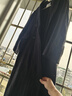 紅袖高端雙面呢大衣2025冬季新款女裝【人生大衣】雙排扣正肩毛呢外套 深灰080 S 曬單實(shí)拍圖