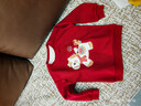 史努比兒童套裝秋冬男童過(guò)年服裝2026馬年紅色新年服女童保暖拜年服童裝 【拜年服套裝】酒紅 努比刺繡馬_5+黑 努比圓福馬X_K5 110 曬單實(shí)拍圖
